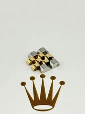 Rolex 20mm 18k Yellow Gold & Steel 2PC Jubilee 36mm Band Link Ref: 16013 16233