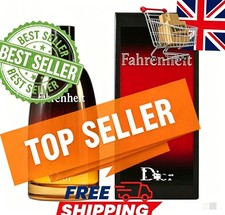 New Fahrenheit Eau De Toilette 3.4 oz / 100 ml EDT Cologne Spray for Men