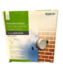 Retractable Clothesline NEW Outdoor 49 Ft. Remove When Not In Use Free Shipping