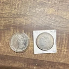 RARE!!! Morgan Silver Dollar Coins 1882 & 1921 Lot of 2 US Coins