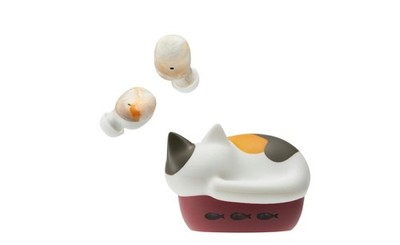 radius wireless earphones NEKO Bluetooth Microphone HP-C28BTM Cat