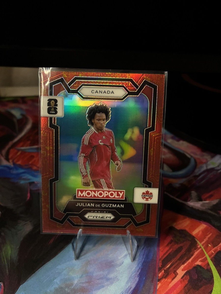 2026 Panini World Cup Prizm Monopoly Julian De Guzman Orange Icons