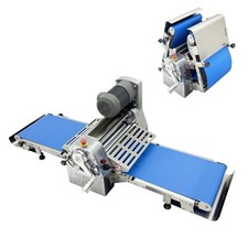 110V Stainless Steel Dough Pastry Machine Dough Pressing Machine Pastry Sheeter
