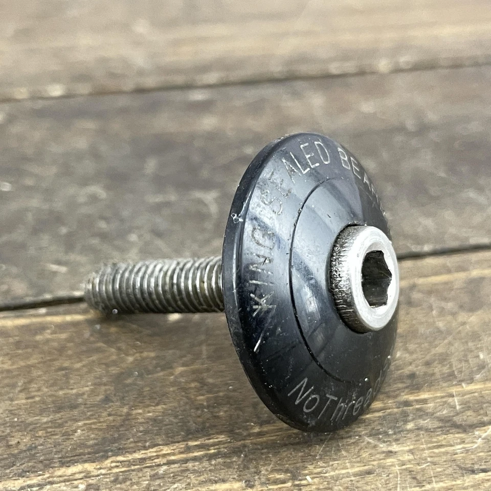 Chris King NoThreadSet Top Cap Bolt 1" Vintage Threadless - Image 4 of 4