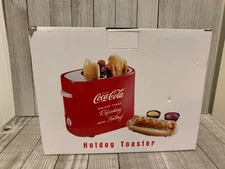 NIB Coca Cola Hot Dog Toaster Cooker