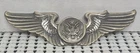 STERLING Silver WINGS Pin Military Army Air Force Pilot  WW2 3"