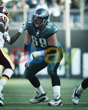 Jon Runyan Action Philadelphia Eagles 8x10 NFL Football Photo