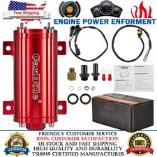 In-line Electric Fuel Pump 100 Gph For Carbureted Efi Gas Diesel Alcohol E85 E90