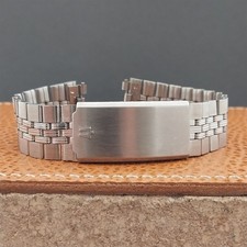 Bulova Accutron Stainless Steel Special Fit nos Unused 1970s Vintage Watch Band
