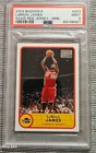 LEBRON JAMES 2003 BAZOOKA "ROAD RED JERSEY - MINI" ROOKIE CARD - GRADED PSA MINT