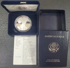 1996-P US Proof American Silver Eagle - 1 oz .999 Fine Silver OGP