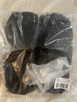   ASOS DESIGN Shark Tooth Slides- Black   Size US 10   Brand Original Packaging
