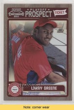 2011 Playoff Contenders Prospect Tickets 22/99 Larry Greene #RT3 READ 0l2