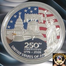 250TH Anniversary United States Of America 1776-2026 Commemorative  Medal
