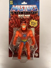 2019 Mattel Masters of the Universe MOTU Retro Play Beast Man Origins