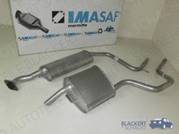 Imasaf Auspuffset Ab Kat für Ford Mondeo II Kombi 1.6 I 16V + 1.8 I 1998-2000