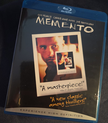 Memento (Blu-ray Disc, 2010). Movie. Guy Pearce