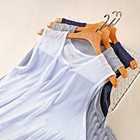 Débardeur Homme Sport Respirant Sans Manches pour Séchage Rapide Fitness et Mu