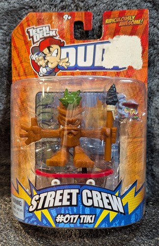 2008, Tech Deck, Street Crew, # 017 Tiki, Neu in OVP
