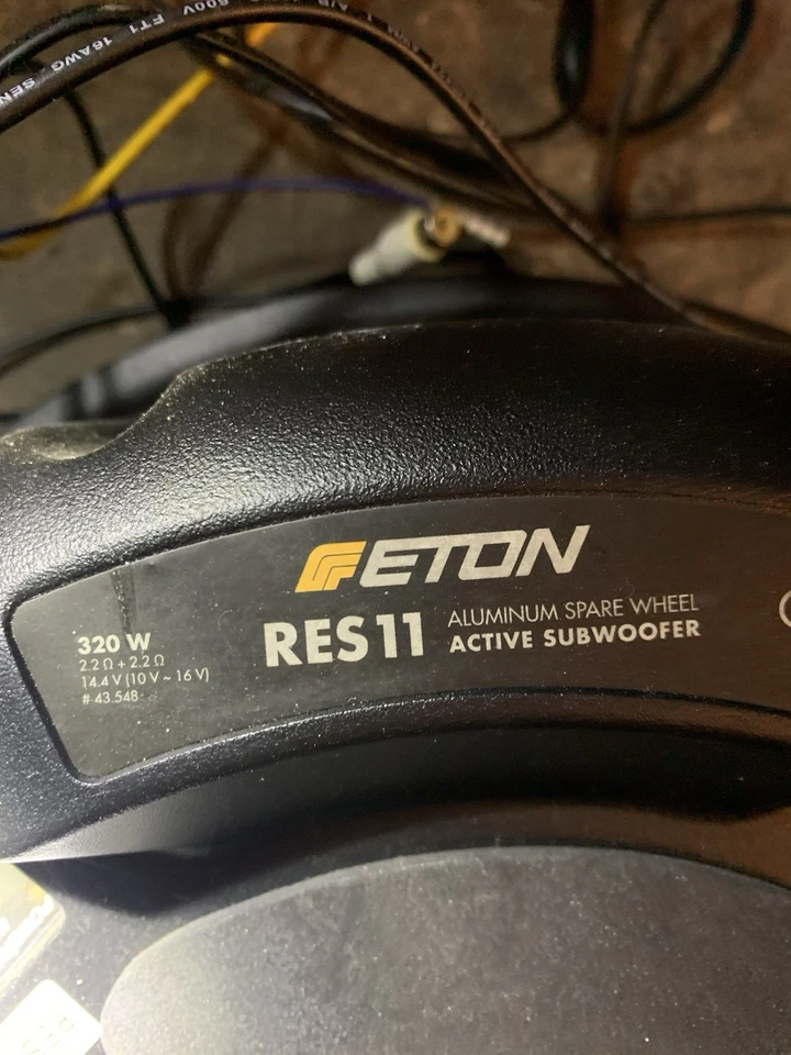 Reserverad Subwoofer/ETON RES11 - Bild 3 von 3