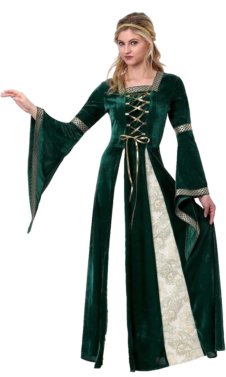 Vestido de terciopelo del Renacimiento trajes