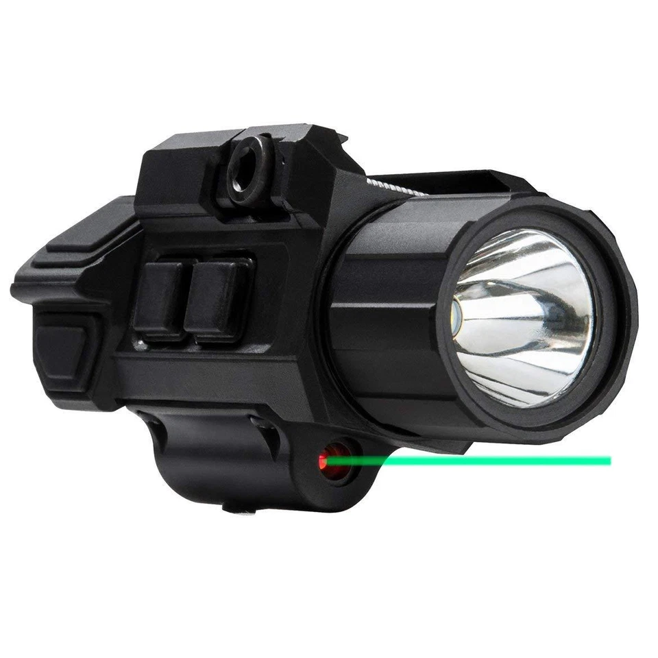 NcSTAR Pistola Negra Gen 3 Láser Verde y Linterna LED con Estroboscópico / VAPFLSGV3 Foto 2 de 4