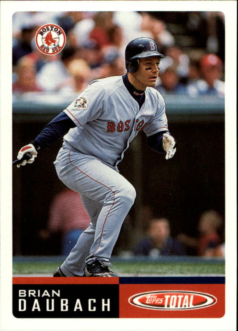 2002 Topps Total  #282 Brian Daubach - NM-MT 