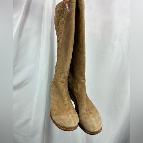 Ash brown woven boots size 8 - Picture 9 of 9