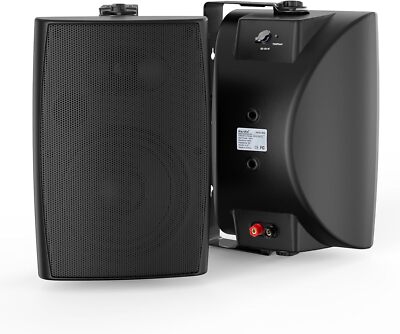 Herdio 2Pack 5.25'' Outdoor Bluetooth Speakers 300W Waterproof Stereo Wall Mount