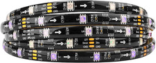 WS2811 IC RGB IC Addressable Dream Color LED Strip 16.4FT 30Leds/M 10Pixels/M IP