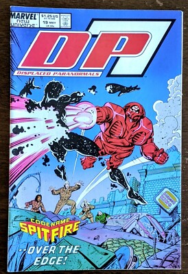 DP7 #19 Displaced Paranormals * 1988 * Marvel Comic Book