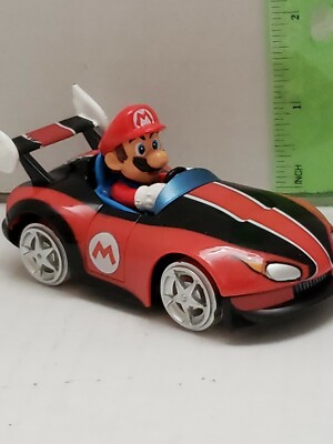 Wild Wing Mario Pull Back Mario Kart Wii Car 2011 Nintendo 1:43 Scale Fast  Ship
