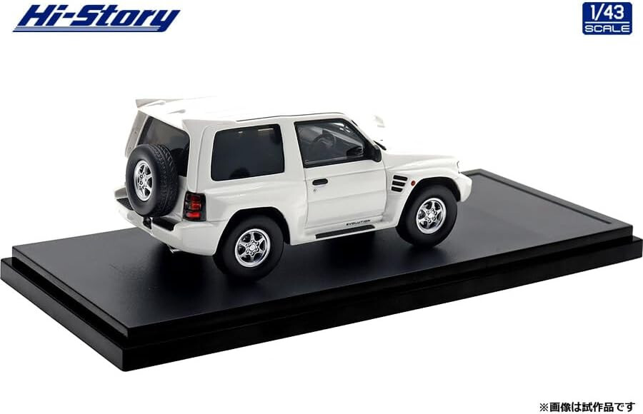 Hi Story 1/43 MITSUBISHI PAJERO EVOLUTION (1997) Sophia White