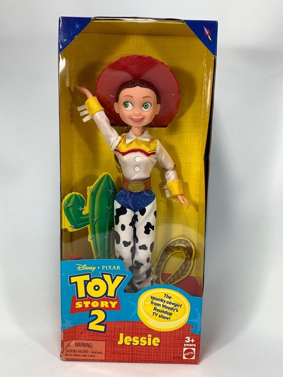 DISNEY TOY STORY 2 JESSIE COWGIRL DOLL 1999 MATTEL NEW IN BOX