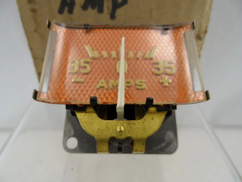 Ammeter 1942 普利茅斯 P14S DeLuxe 系列 42 P14C 特别豪华扩音器量规 974476 — 第 2/4 张图片