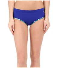 TYR EMERALD LAKE BINDED HIPKINI BIKINI SWIM BOTTOM BLUE MEDIUM ( 8 ) NEW! $30