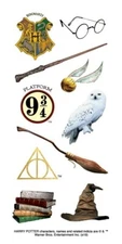 Scrapbooking Stickers PH Slim Harry Potter Icons Crest Broom Glasses Owl Books