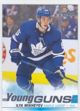 19/20 UD..ILYA MIKHEYEV..YOUNG GUNS..CARD # 210..MAPLE LEAFS..FREE COMBINED SHIP