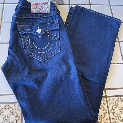 TRUE RELIGION BILLY MENS JEANS BLUE SIZE 31W 33L MADE IN USA  eBay
