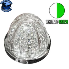 ROADWORKS NEW WATERMELON HERO LED MARKER - WHITE GREEN LIGHT/ CLEAR SMOOTH LENS