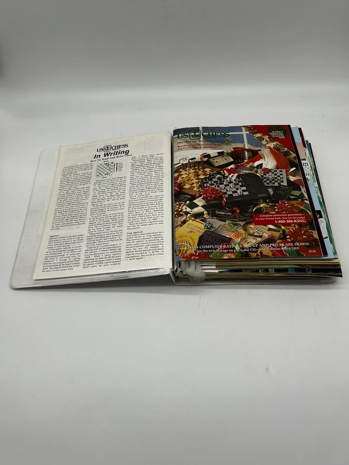 Binder Full Of All 12 1995 CHESS LIFE MAGAZINEs Plus Jan & Feb Of 1996 & More - Image 4 of 4