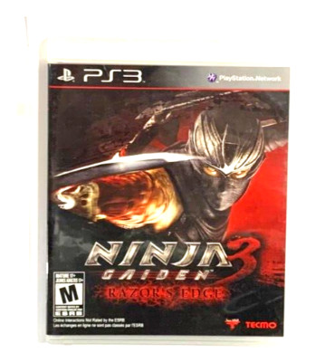 Ninja Gaiden 3: Razor's Edge - Sony PlayStation 3 - Case Only/No Game