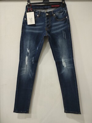 Herren Jeans Blau Madename