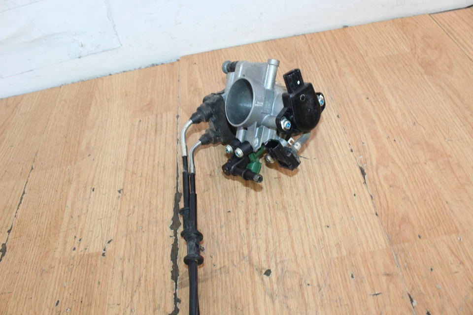 Yamaha YZ450F 2016 conjunto de carrocería del acelerador con acelerador y cables Foto 4 de 4