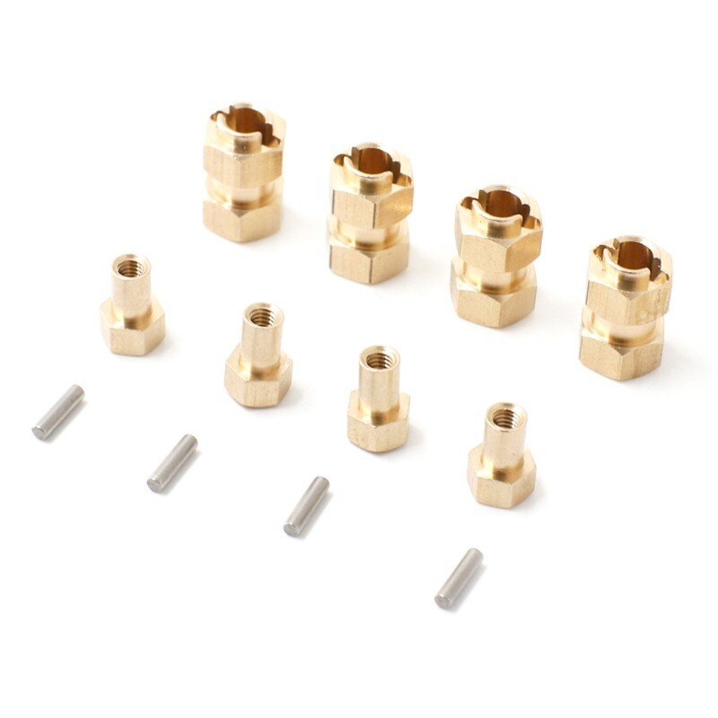 Brass Adaptors Counterweight for Traxxas TRX4-M 1/18 RC Crawler Upgrade Part