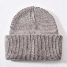 Premium Cashmere Wool Soft Beanie Hats Winter Spring Autumn Essentials