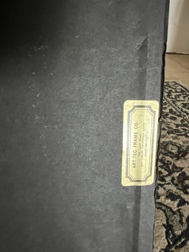 Vintage Paar gerahmte Clipper Schiffe - „Äthiopisch 838 Tonnen“ + „Taeping & Arielle“ - Bild 6 von 10