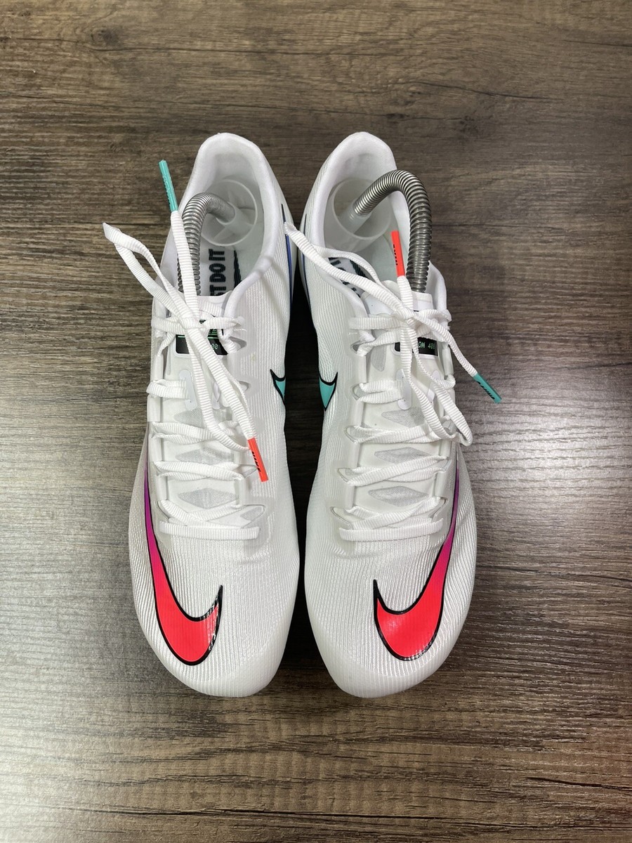 Nike Zoom 400 Track Spikes “White Ombré”(AA1205-100) Mens Size 13