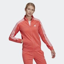 Women Adidas Primegreen Essentials Warm Up Slim 3 Stripes Track Jacket Outerwear