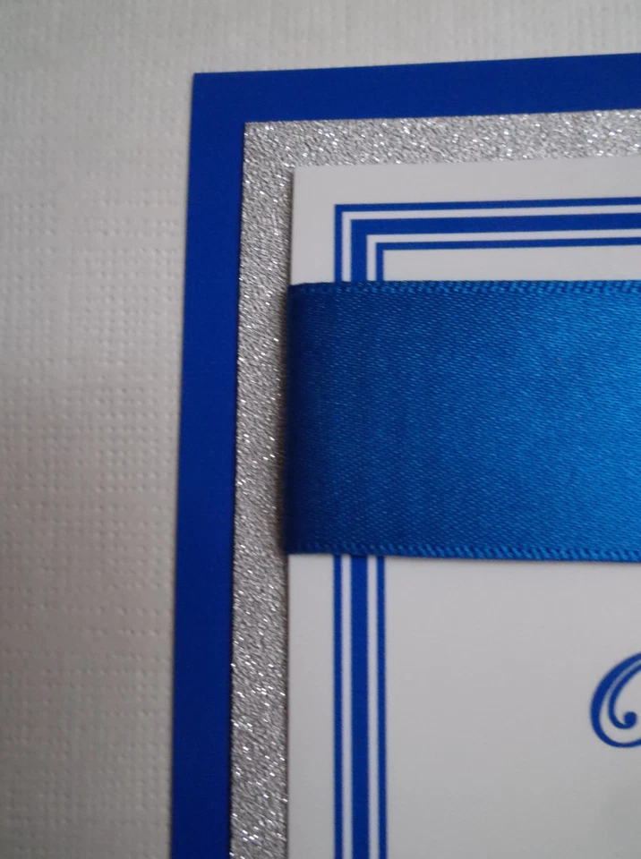Personalised Post Chest Card Box Glitter Card Wedding Engagement Birthdays PB15 - Image 3 of 4